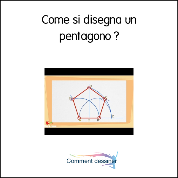 Come si disegna un pentagono